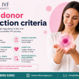 Egg donor selection criteria